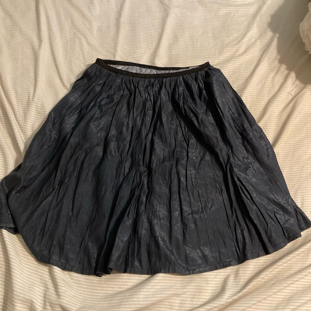 Navy blue skirt